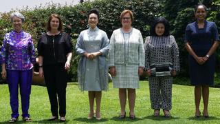 Nancy Lange recorrió Lima con esposas de líderes del APEC