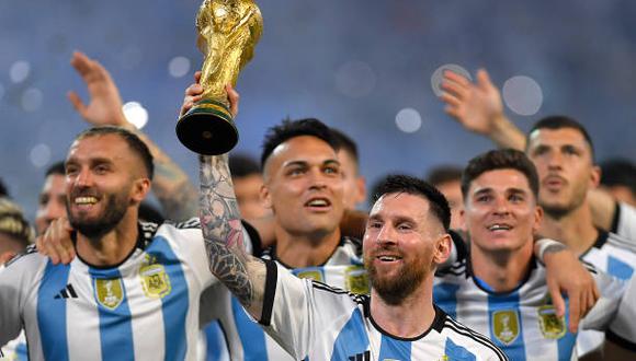 Te contamos cuál fue el gesto que tuvo Lionel Messi con el portero de la selección de Curazao luego del 7-0 en Santiago del Estero por fecha FIFA 2023. (Foto: Getty Images)