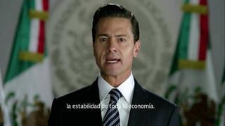 Peña Nieto habla de alza en gasolina y la relación con EE.UU.