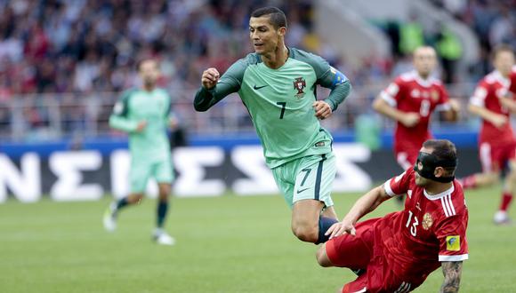 Cristiano Ronaldo estuvo a punto de marcar el segundo de Portugal luego de una gran jugada individual. (Foto: AP)