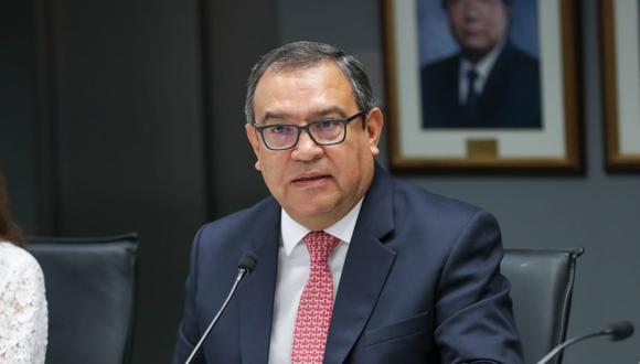 Alberto Otárola se refirió a la presencia de Jorge Chávez Cresta en el Ministerio de Defensa el día del golpe de Estado de Pedro Castillo. (Foto: PCM)