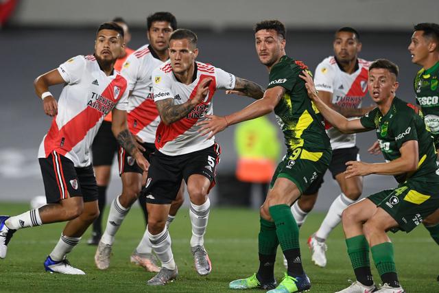 River vs. Defensa y Justicia por la Liga Profesional Argentina | Foto: @RiverPlate