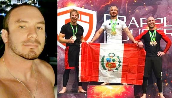 Excombatiente triunfa en Norteamérica al ganar dos medallas de oro en torneo de jiu jitsu. (Foto: Instagram @jenko_delrio)