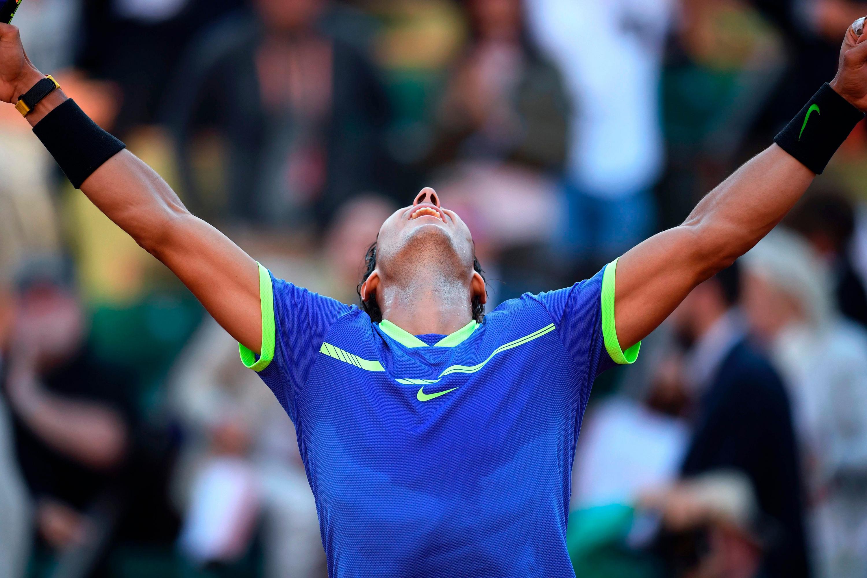 Rafael Nadal avanzó a la final de Roland Garros 2017 tras derrotar a Dominic Thiem. (Foto: Agencias)