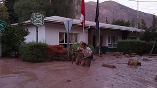 Chile: decretan el estado de emergencia en la región de Atacama por intensas lluvias 