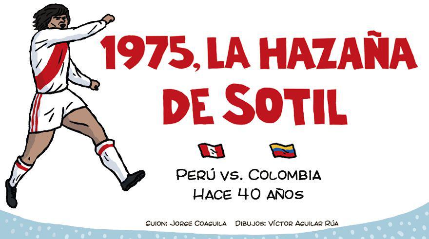 Perú vs. Colombia: La hazaña de Hugo Sotil en 1975 en un cómic - 2