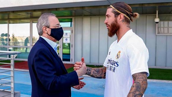 Sergio Ramos debe responder a Real Madrid si acepta la oferta de renovación. (Foto: @realmadrid)