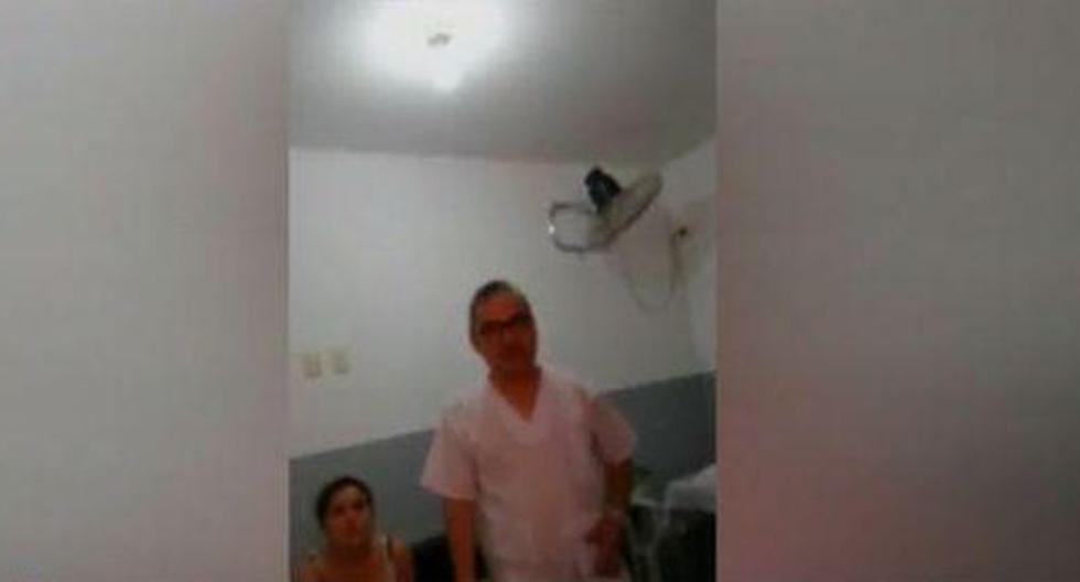 Denuncian que médico abandonó hospital para atender a alcalde de Chepén (Captura: América Noticias)