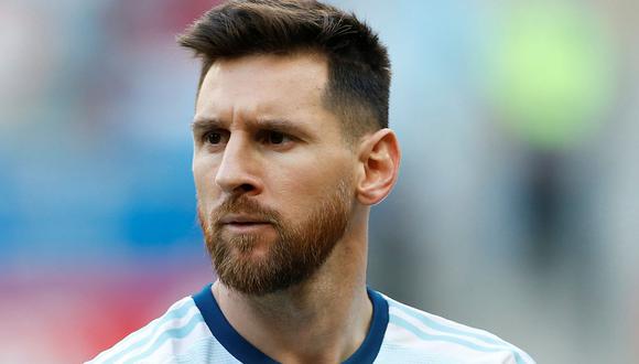 Lionel Messi no es ajeno al himno de Argentina. (Foto: Reuters)