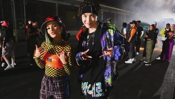 La artista de reguetón Becky G y J-Hope, miembro de la exitosa banda de k-pop BTS, estrenaron el tema "Chicken Noodle Soup". (Foto: instagram).