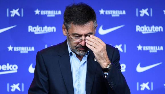 Josep Maria Bartomeu, expresidente de Barcelona, fue detenido este lunes. (Foto: AFP)