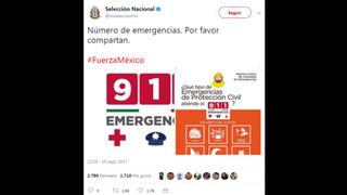 Terremoto en México: así reaccionó el mundo del fútbol