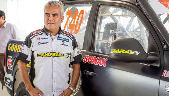 'Tito' Pardo ya está listo para Caminos del Inca 2015. (foto: Pardo Racing)