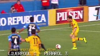 YouTube: Diego Forlán y la gran jugada para gol de Peñarol