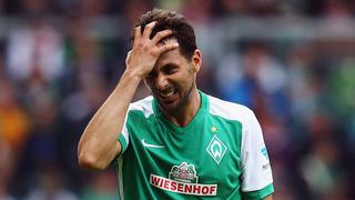 Claudio Pizarro no estará con Bremen en estreno de Bundesliga