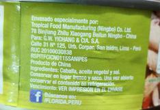 Perú: empresa deslinda del caso de conservas chinas con parásitos