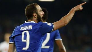 Gonzalo Higuaín anotó doblete y desafió a presidente de Napoli