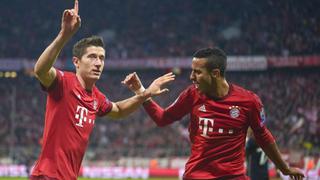 Robert Lewandowski anotó hat trick en goleada del Bayern Múnich