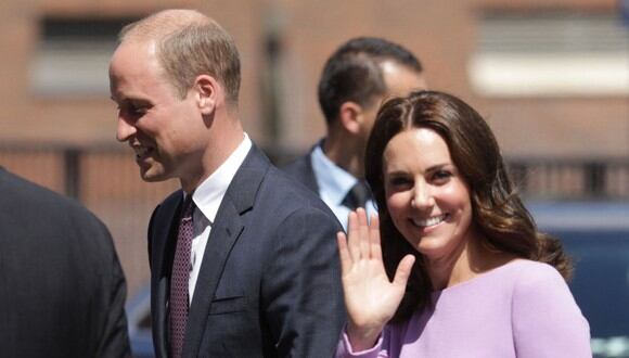 El príncipe Guillermo y Catalina de Cambridge. (Foto: AFP)