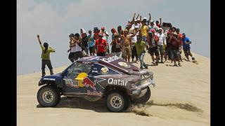 Bloquean a Perú en el Dakar 2014