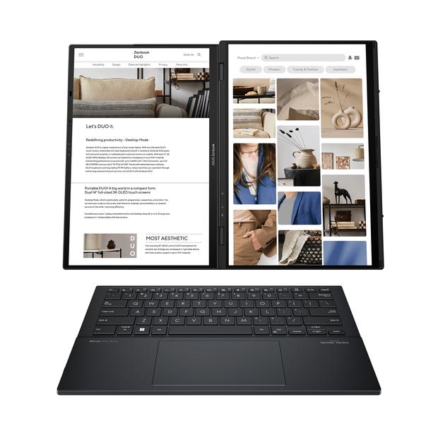ASUS presenta el nuevo Zenbook Duo (2024), el primer portátil OLED