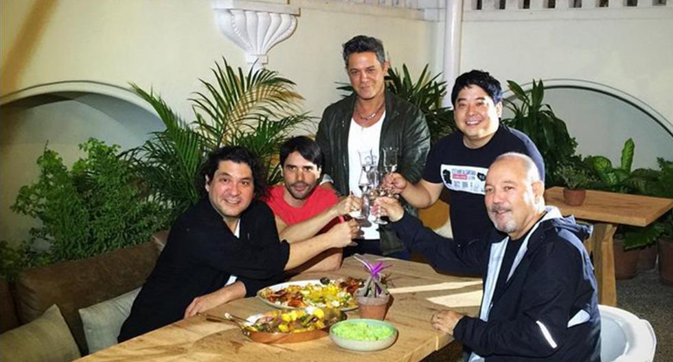 Alejandro Sanz y Rubén Blades disfrutaron de la gastronomía peruana en restaurante de Gastón Acurio. (Foto: Facebook)