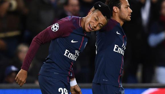 Neymar le realizó un despiadada broma a Kylian Mbappé que fue publicada en Instagram. (Foto: AFP).