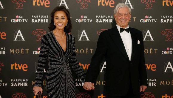 Mario Vargas Llosa negó haberse separado de la socialité Isabel Preysler. (Foto: EFE)