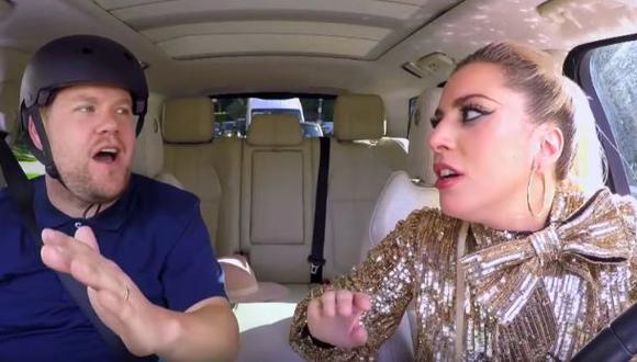 YouTube: Lady Gaga se une al Carpool Karaoke de James Corden