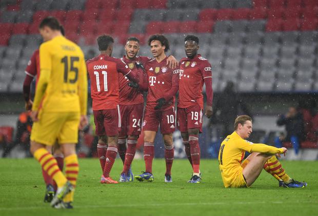 Barcelona cayó goleado ante el Bayern Múnich en el Allianz Arena | Foto: REUTERS