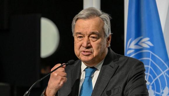 El portugués António Guterres, secretario general de la ONU, ha expresado en reiteradas ocasiones su preocupación por la situación en Gaza. (Getty Images).