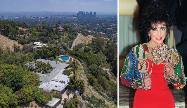 La casa de Beverly Hills donde vivió Elizabeth Taylor en la década de 1950 con su entonces esposo, Michael Wilding, está a la venta. ¿Su valor?  US$ 16 millones. (Foto: The MLS/ AFP)