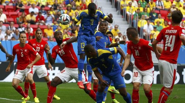 Suiza vs. Ecuador: el gol de Valencia desde todos los ángulos - 1