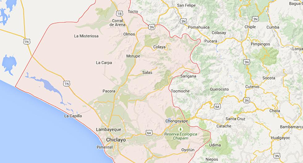 El Poder Judicial condenó a dos asesinos en Lambayeque. (Foto: Google Maps)
