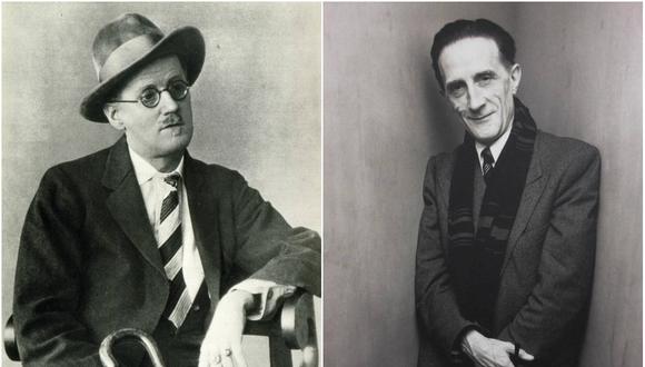 James Joyce y Marcel Duchamp (Foto: Wikimedia)