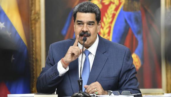 Nicolás Maduro, presidente de Venezuela, durante una conferencia de prensa en el Palacio de Miraflores en Caracas. (Foto: Bloomberg).