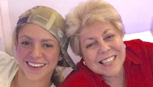 Nidia Ripoll, mamá de Shakira, fue hospitalizada de emergencia el último fin de semana en Barcelona (Foto: Shakira/ Instagram)