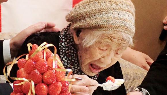 Kane Tanaka, una mujer japonesa de 118 años, es la persona viva verificada más antigua según Guinness World Records. (Foto de archivo: JIJI PRESS/ JIJI PRESS/ AFP)