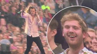 Harry Styles reconoció a chico que le quitó a su novia (VIDEO)