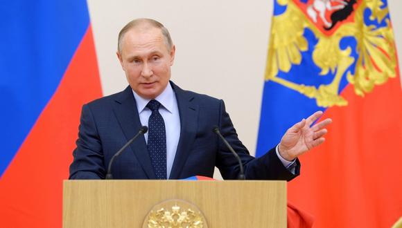 Vladimir Putin, presidente de Rusia. (Foto: AFP)