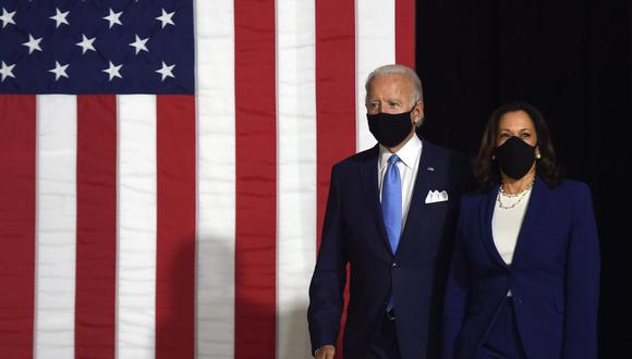 Joe Biden y Kamala Harris buscan llegar a la Casa Blanca tras cuatro años de gobierno del Partido Republicano. (Foto: AFP).
