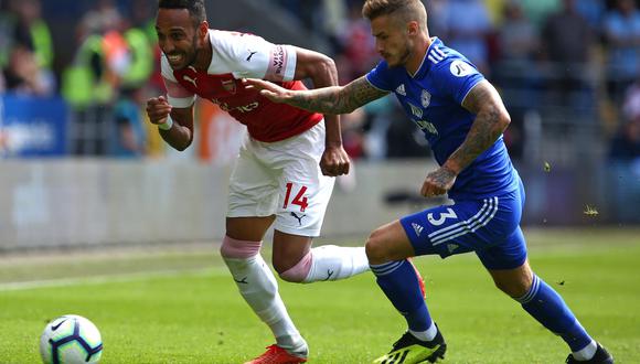 Arsenal vs. Cardiff City EN VIVO ONLINE: 'gunners' ganan con gol de Skodran Mustafi, por la cuarta jornada de la Premier League. El compromiso se desarrolla en la ciudad de Gales. (Foto: AP)
