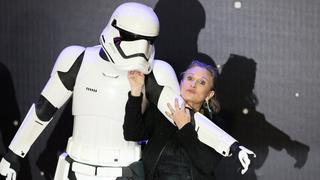 Carrie Fisher y otras figuras del espectáculo partieron en 2016