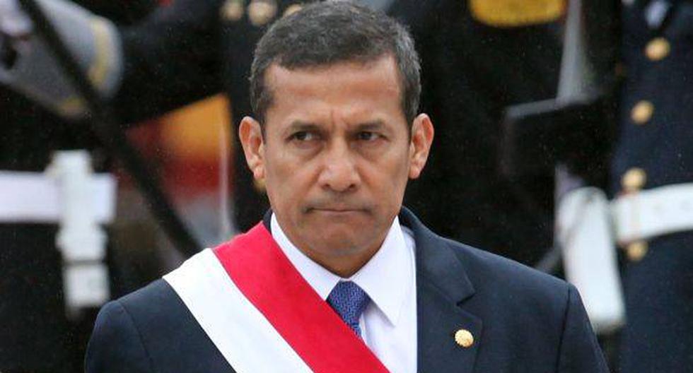 Ollanta Humala, presidente del Perú, tiene un 68,7% de desaprobación. (Foto: elcomerio.pe)
