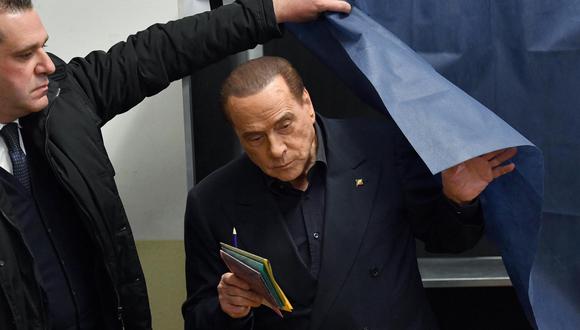 Los 4 escenarios políticos en Italia tras las elecciones. En la imagen, Silvio Berlusconi. (EFE).