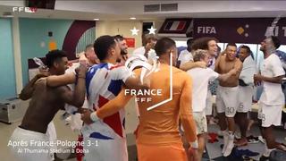 Francia festeja con la canción que identifica a Inglaterra, su próximo rival en el Mundial | VIDEO