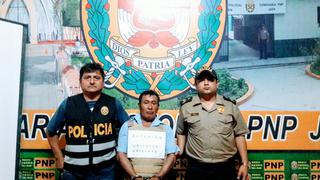 Cajamarca: capturan a requisitoriado por terrorismo en Jaén