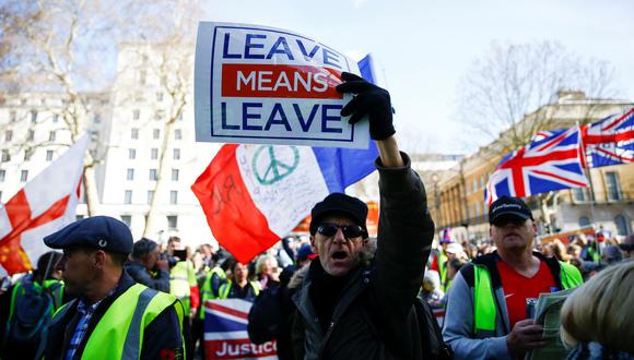 Aún hay gente que apoya el Brexit. (Foto: Reuters)