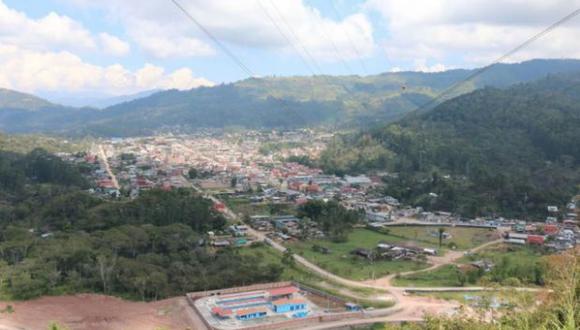 El sismo de 4.2 grados tuvo como epicentro a la ciudad de Villa Rica. (Foto: Agencia Andina)