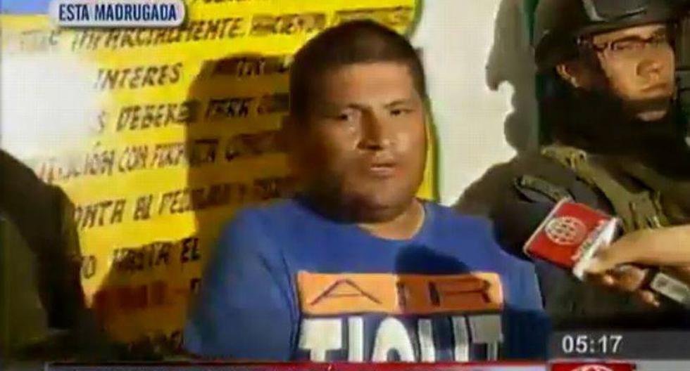 González Correa fue detenido junto a otros delincuentes en una vivienda en SJL  (Foto: América Noticias)